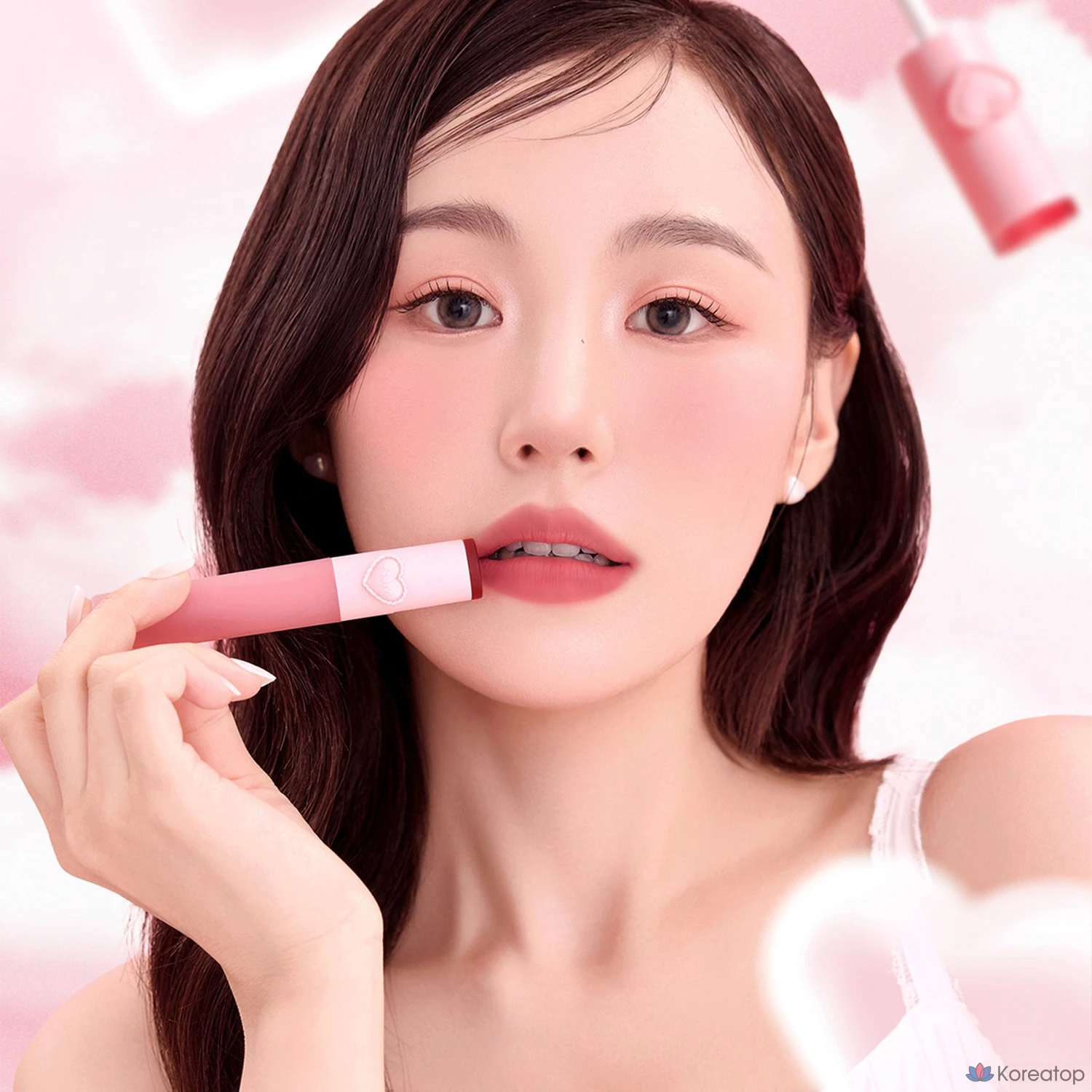 Тинт для губ YNM Heart Veil Tint, оттенок 03 Rose Veil, 1 шт.