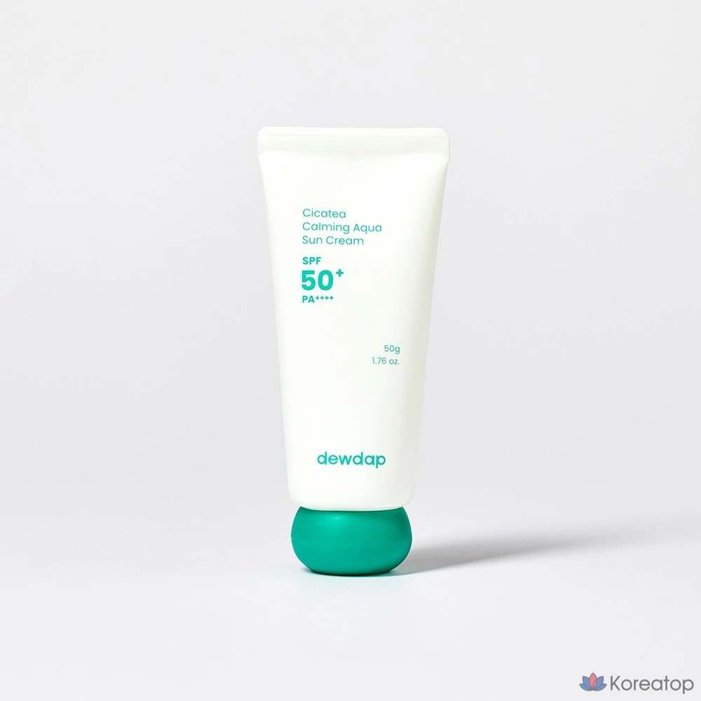 Солнцезащитный крем dewdap Aqua Sun Cream Cica T, 50 г, 1 шт.