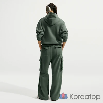 Худи женское Nike Studio Fleece Medium Weight Oversized Pullover Hoodie