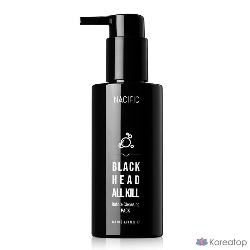 Пилинг-маска NACIFIC Blackhead All Kill Bubble Cleansing Pack, 1 шт.