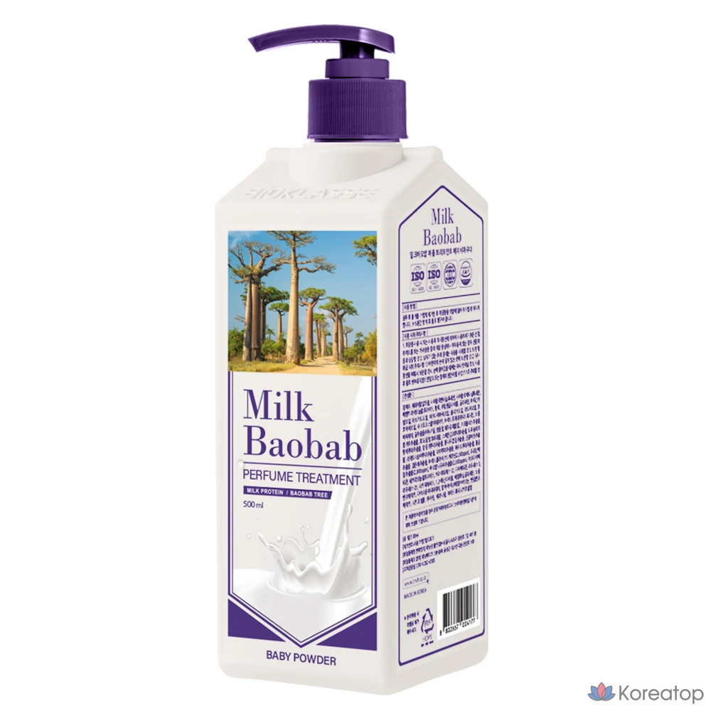 Кондиционер для волос Milk Baobab Perfume Hair Treatment, аромат Baby Powder, 500 мл, 1 шт.