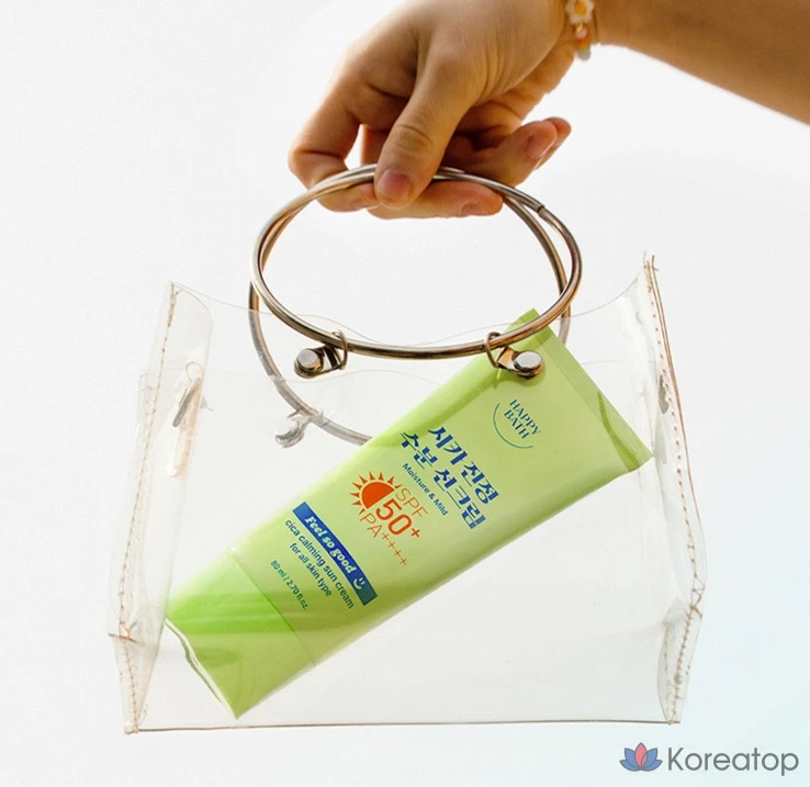 Солнцезащитный крем Happy Bath Feel So Good Cica Soothing Moisture Sun Cream SPF50+ PA++++, 80 мл, 1 шт.