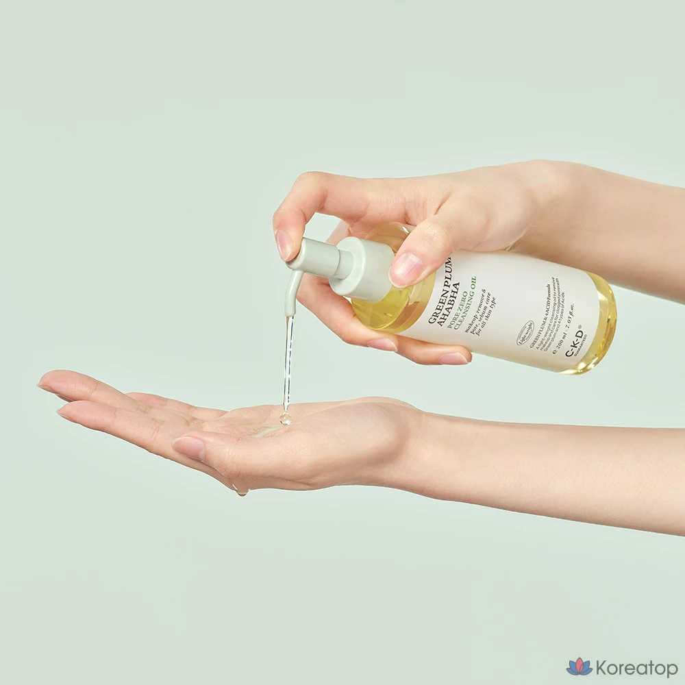 Очищающее масло CKD Green Plum AHA BHA Trouble Zero Cleansing Oil, 200 мл, 1 шт.
