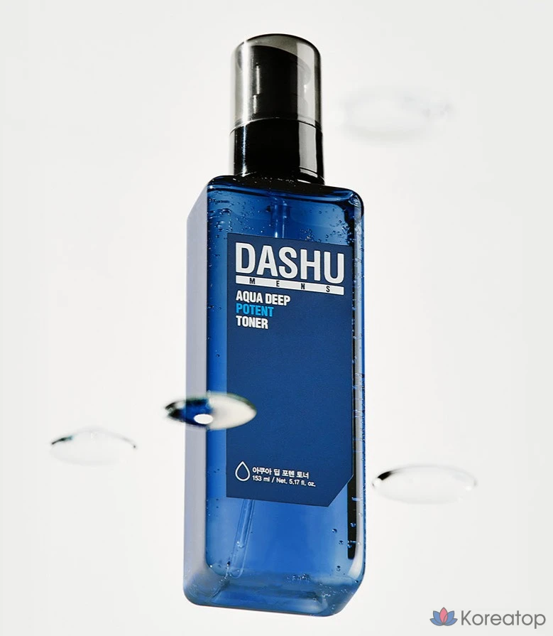 Тонер DASHU Men's Aqua Deep Poten Toner, 153 мл, 1 шт.