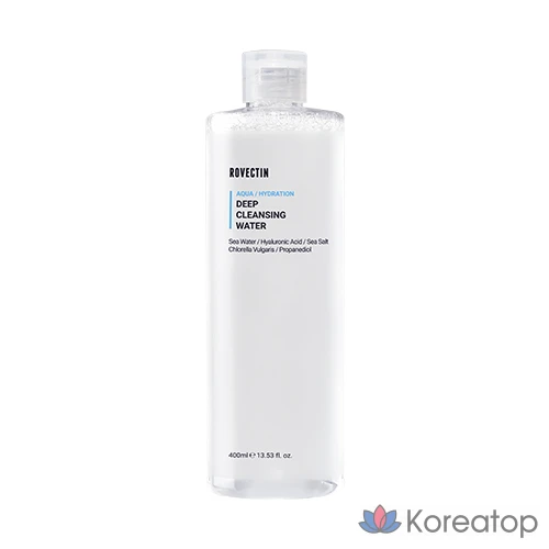 Гидрофильное масло Rovectin Aqua Deep Cleansing Water, 400 мл, 1 шт.