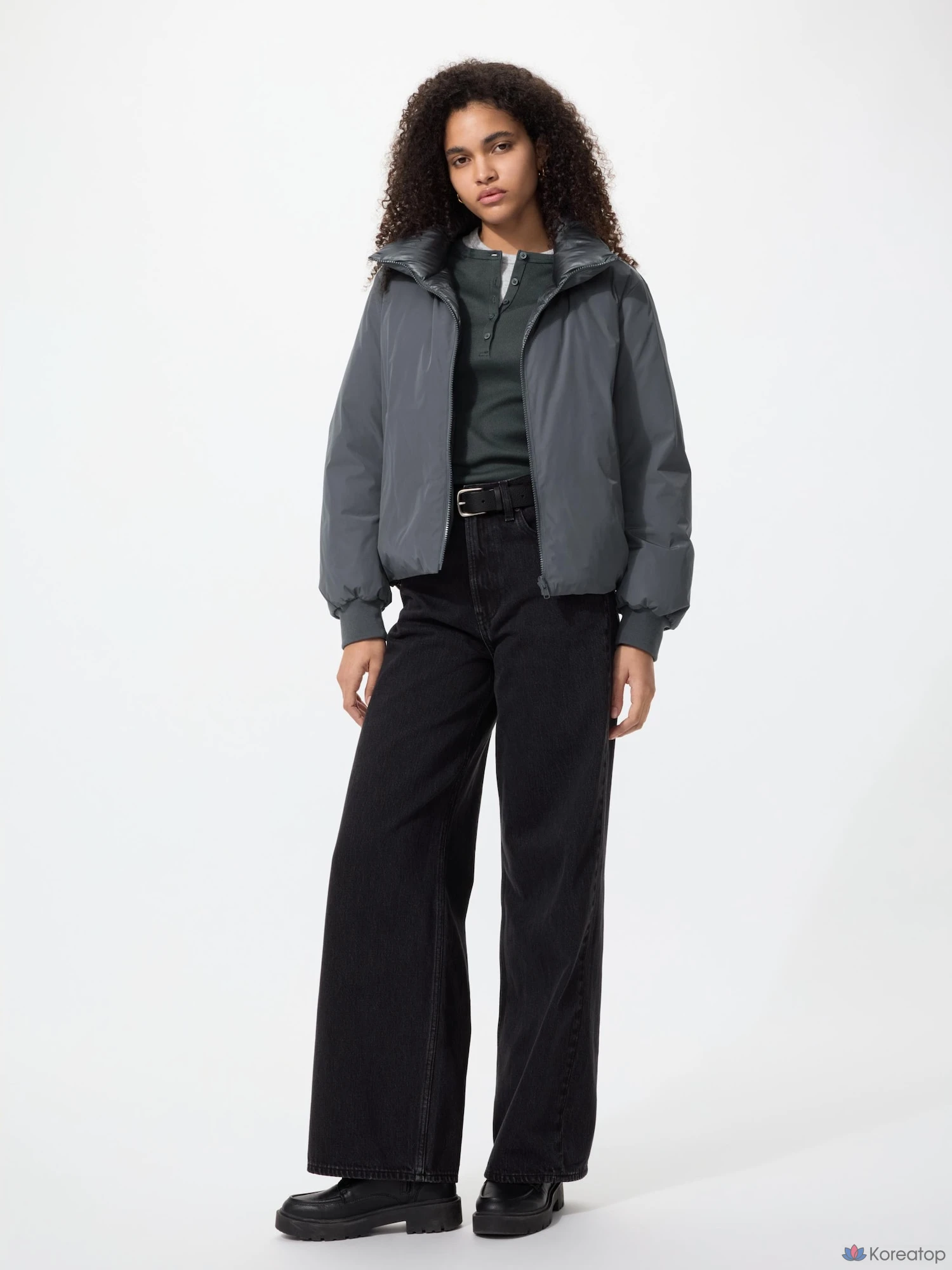 Пуховик Uniqlo Reversible Down Short Jacket