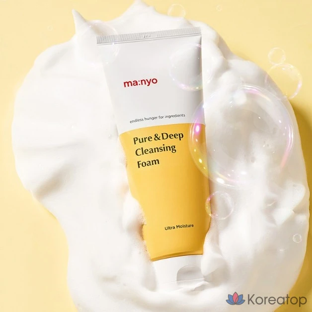 Гидрофильное масло и пенка для умывания Manyo Pure Cleansing Oil &amp; Cleansing Foam Duo Set, 2 шт.