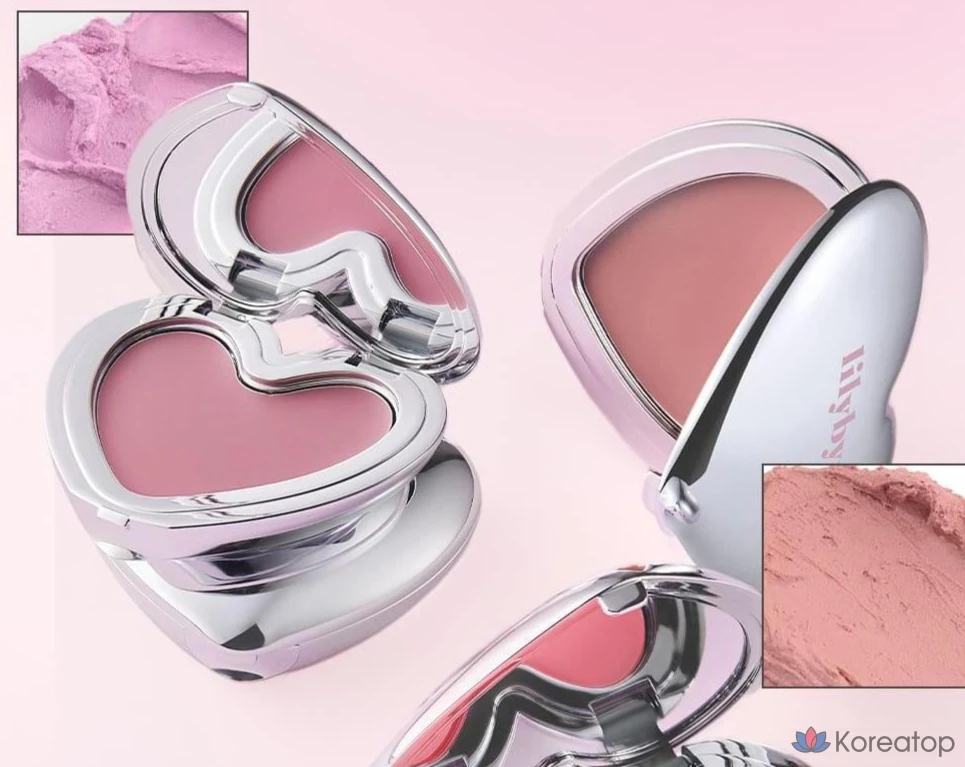 Румяна-мусс Lilybyred Love Beam Cheek Mousse, оттенок 08 Grape Yogurt Mousse, 3.8 г, 1 шт., фото 5