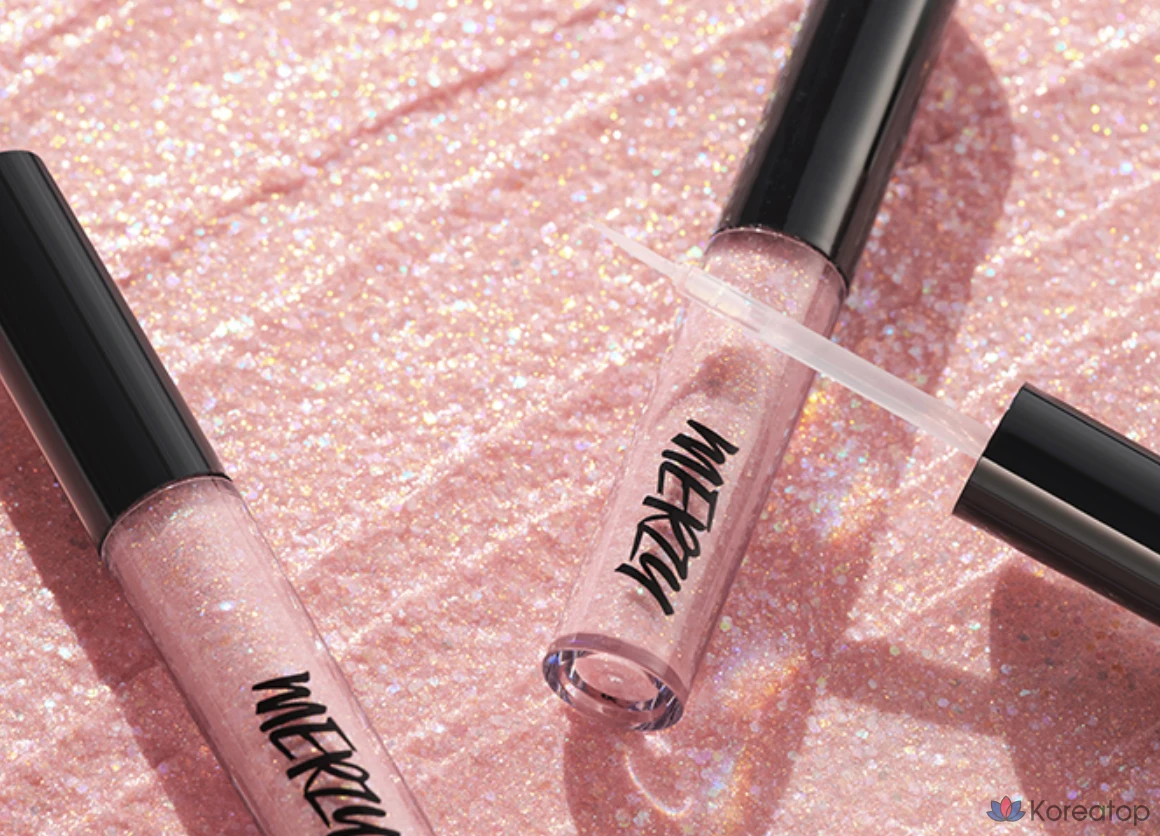 Тинт для губ MERZY Windy Pop Eye Glitter, оттенок PE3 Sweet Paradise, 1 шт.