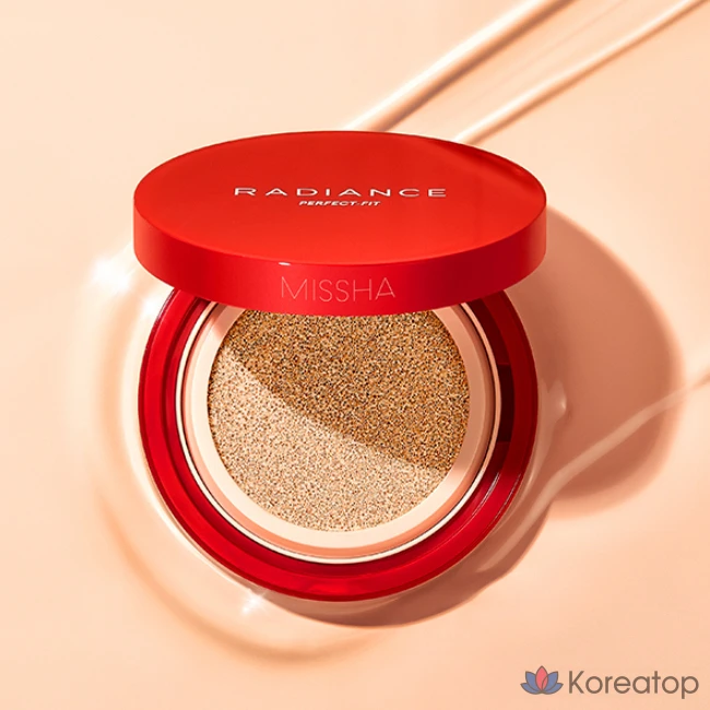 Кушон Missha Radiance Perfect Fit Cushion, оттенок 23 Sand, 15 г, 1 шт.