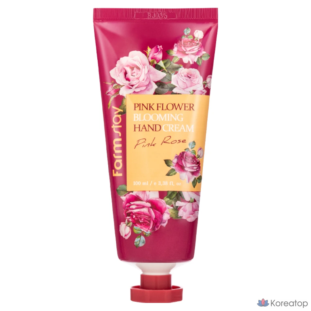 Крем для рук FarmStay Pink Flower Blooming Hand Cream Pink Rose, 100 мл, 1 шт.