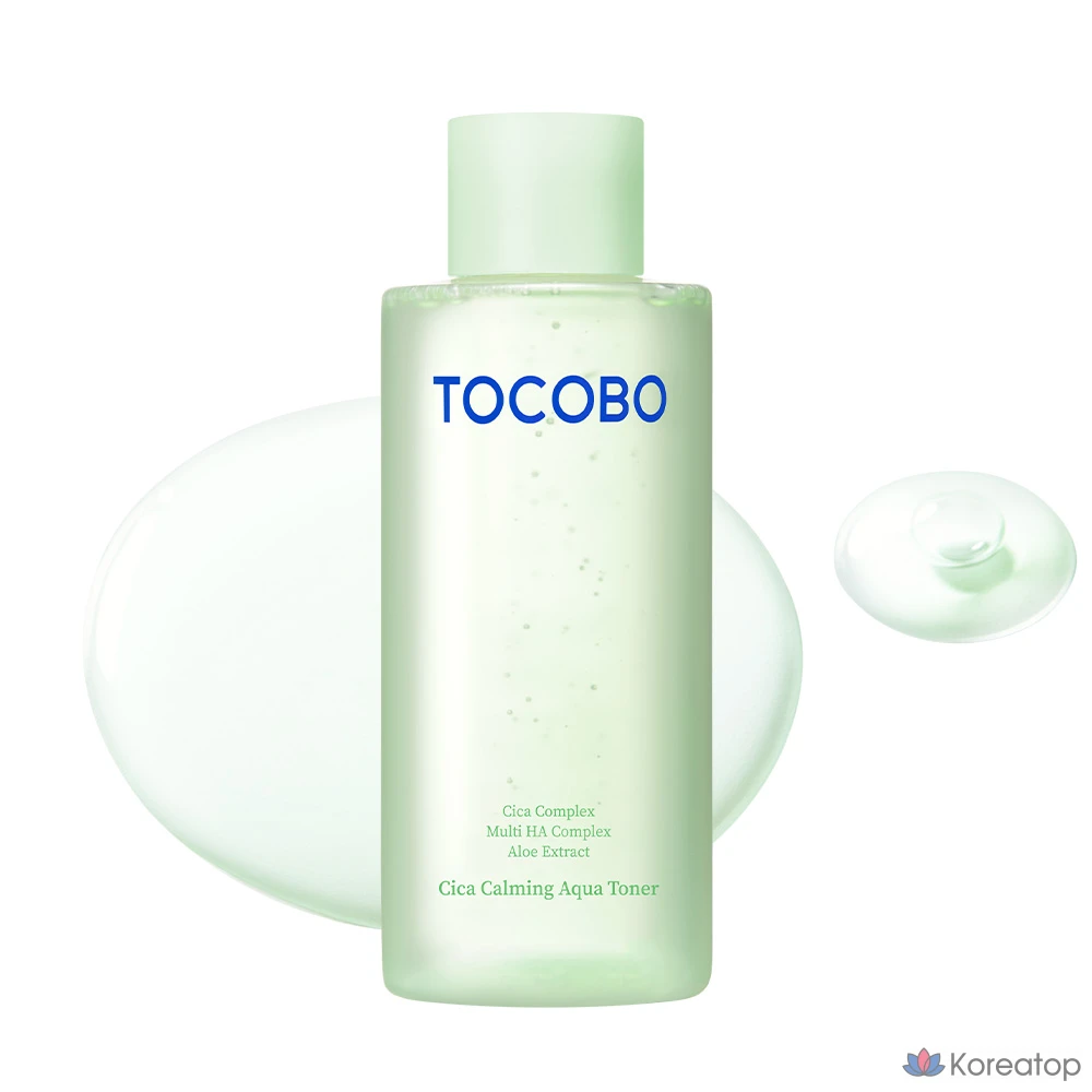 Тонер Tocobo Cica Calming Aqua Toner, 200 мл, 1 шт.