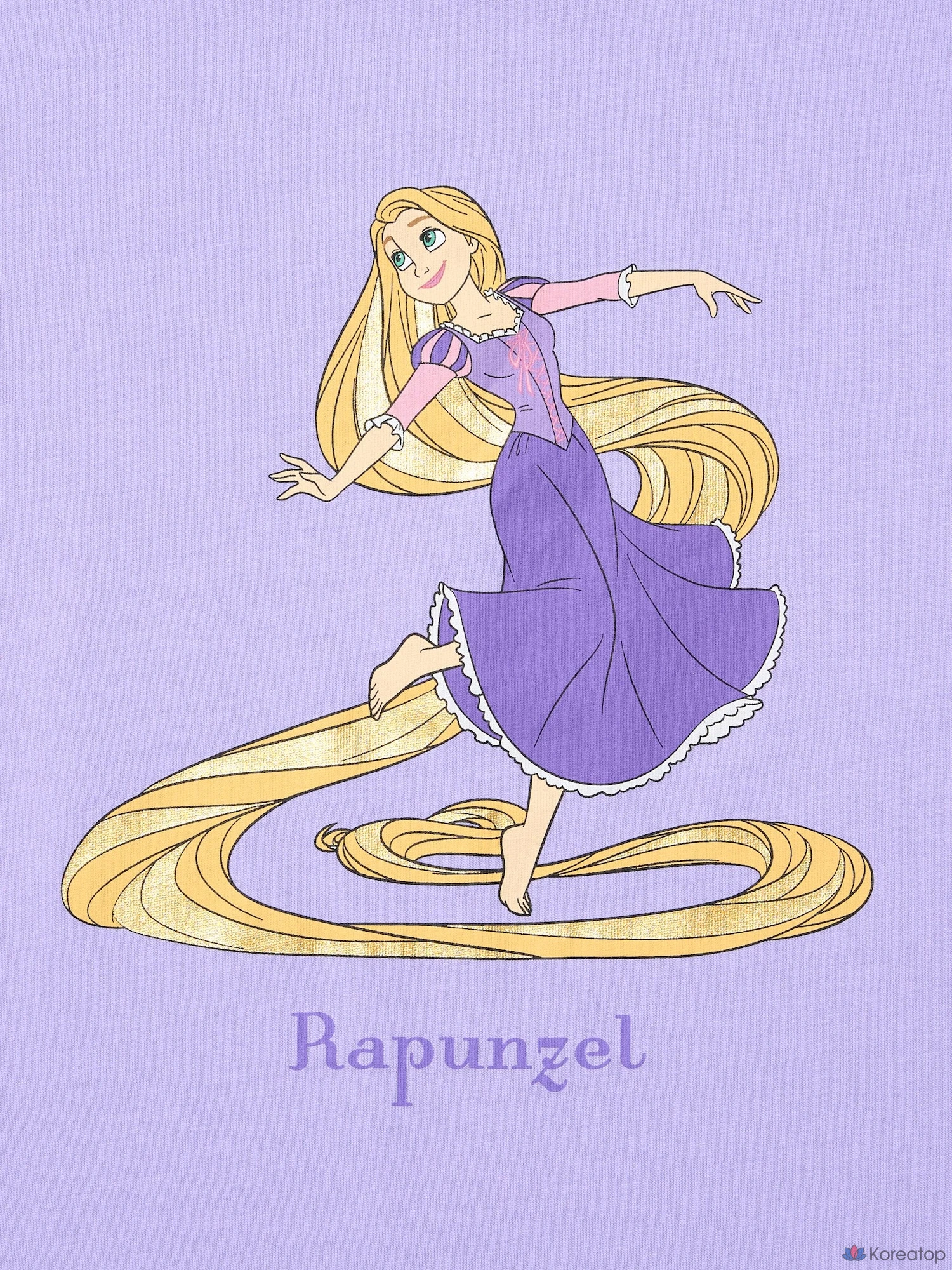 Футболка детская Uniqlo Magic For All Icons UT Graphic T Rapunzel