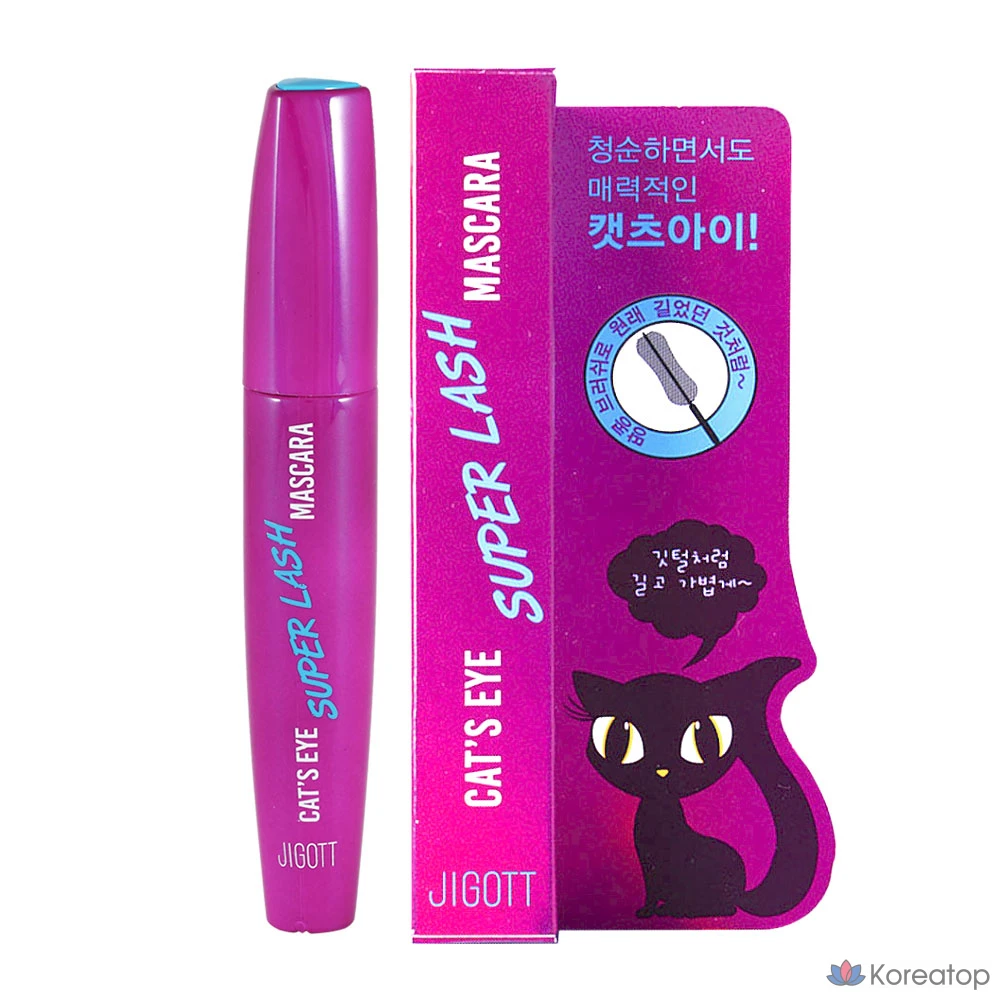 Тушь для ресниц Jigott Cat's Eye Super Lash Mascara, 1 шт.