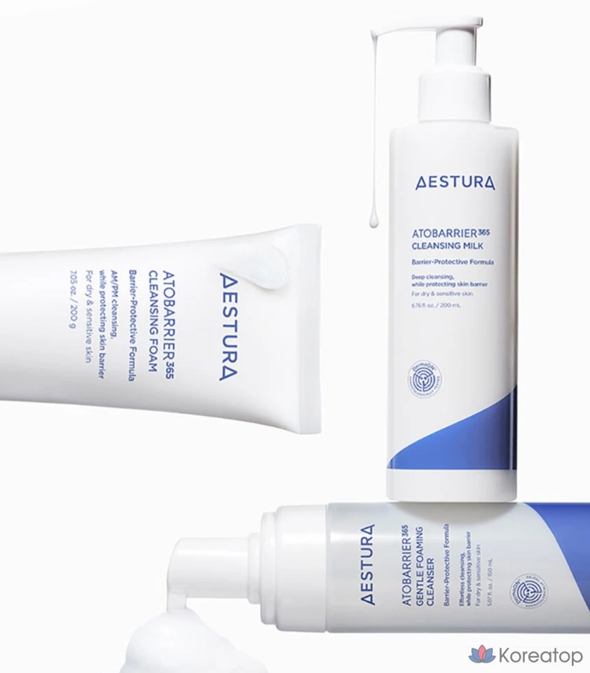 Пенка для умывания AESTURA Atobarrier365 Gentle Foaming Cleanser, 150 мл, 1 шт.
