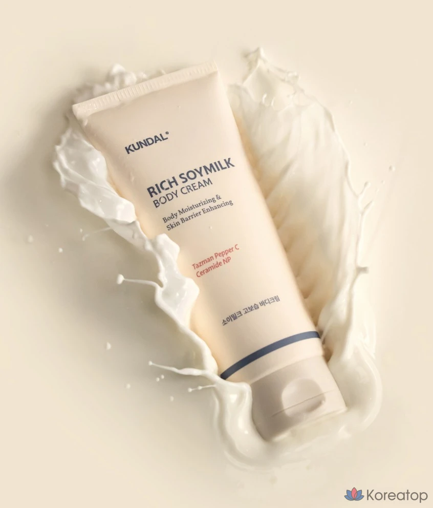 Боди-крем Kundal Rich Soymilk Body Cream Mellow Vanilla, 200 мл, 1 шт.