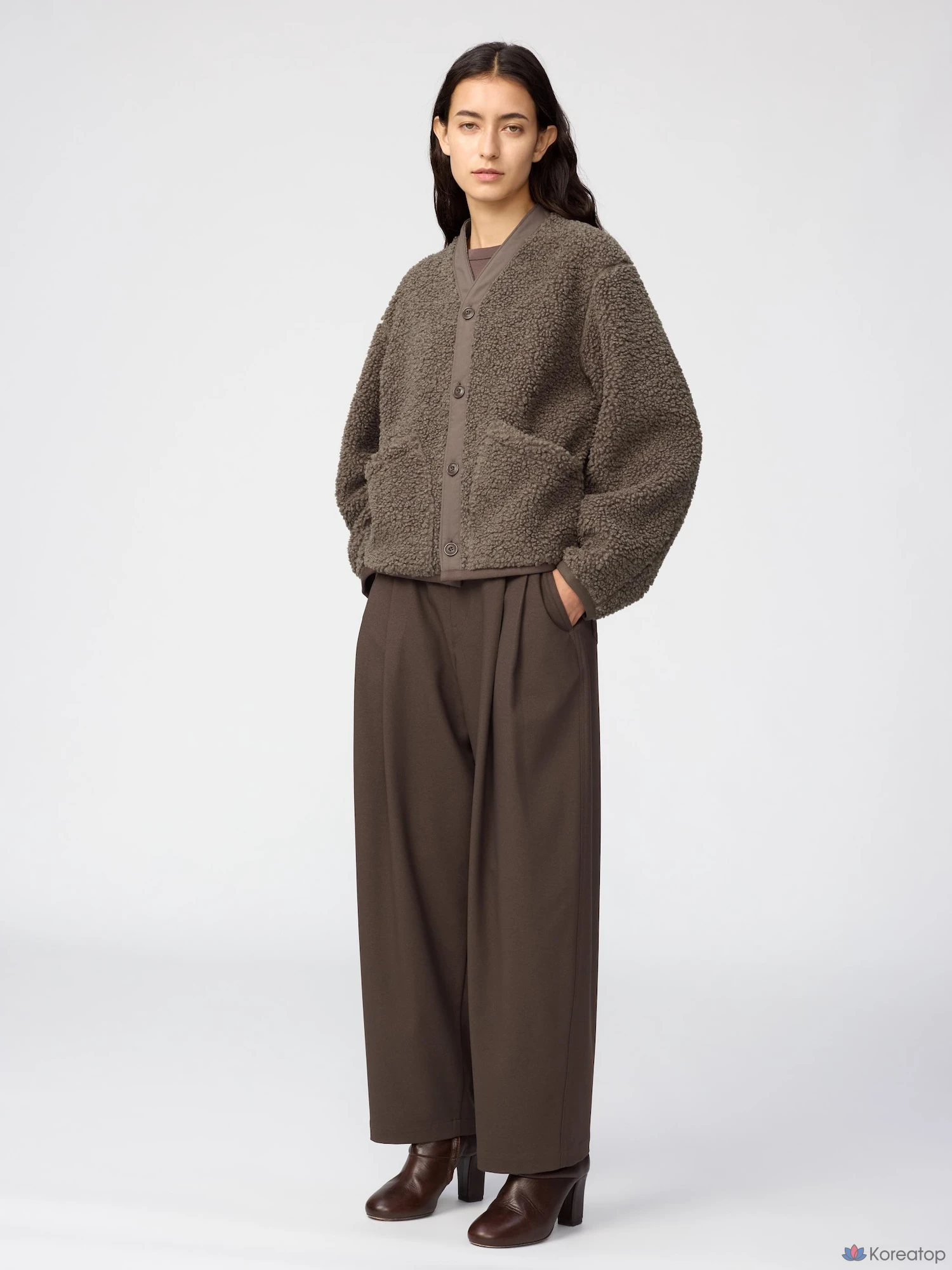 Куртка Uniqlo Fleece Short Jacket