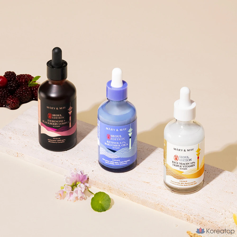 Сыворотка Mary&May Idebenone Blackberry Complex Serum, 80 мл, 1 шт., фото 5