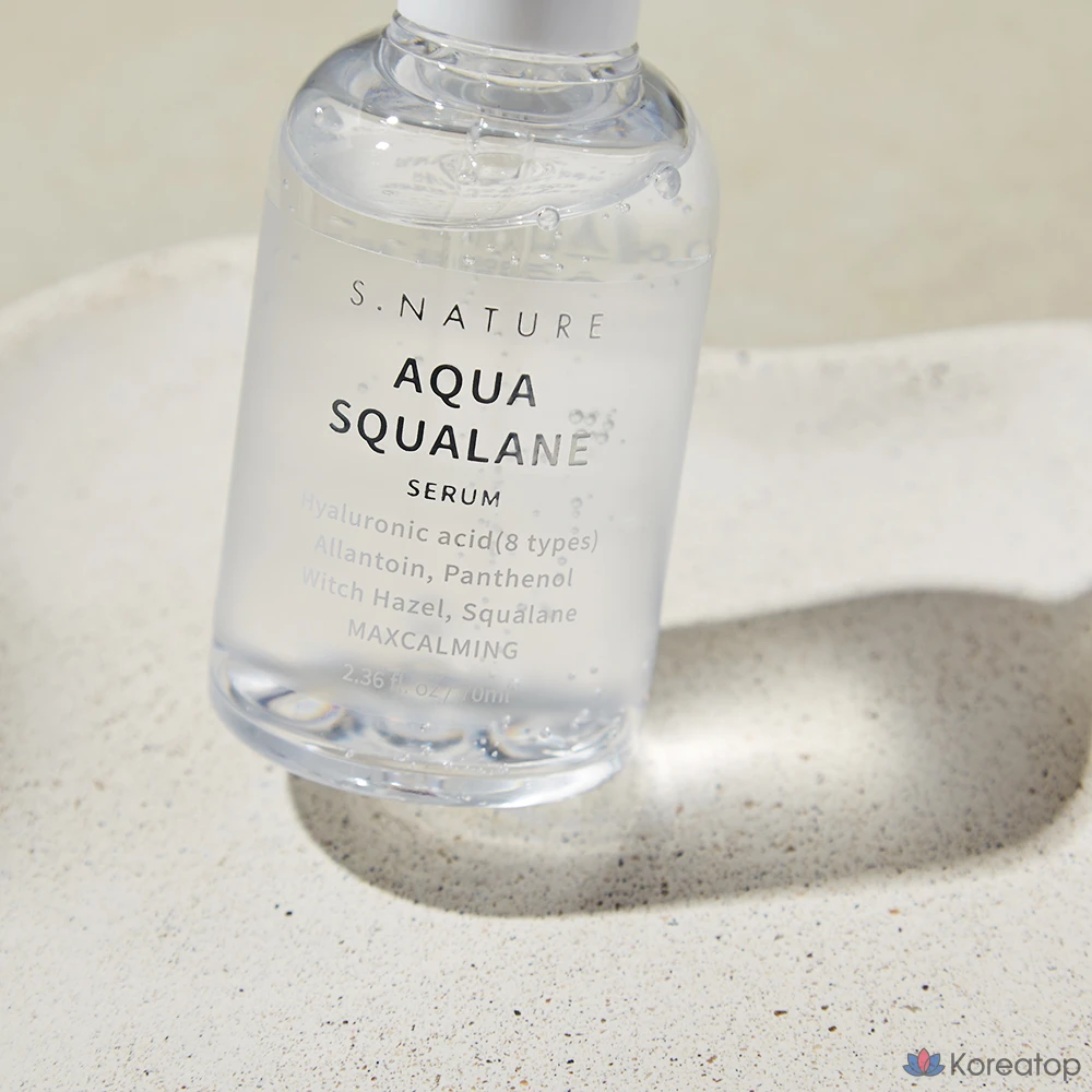 Сыворотка S.NATURE Aqua Squalane Serum, 70 мл, 1 шт.