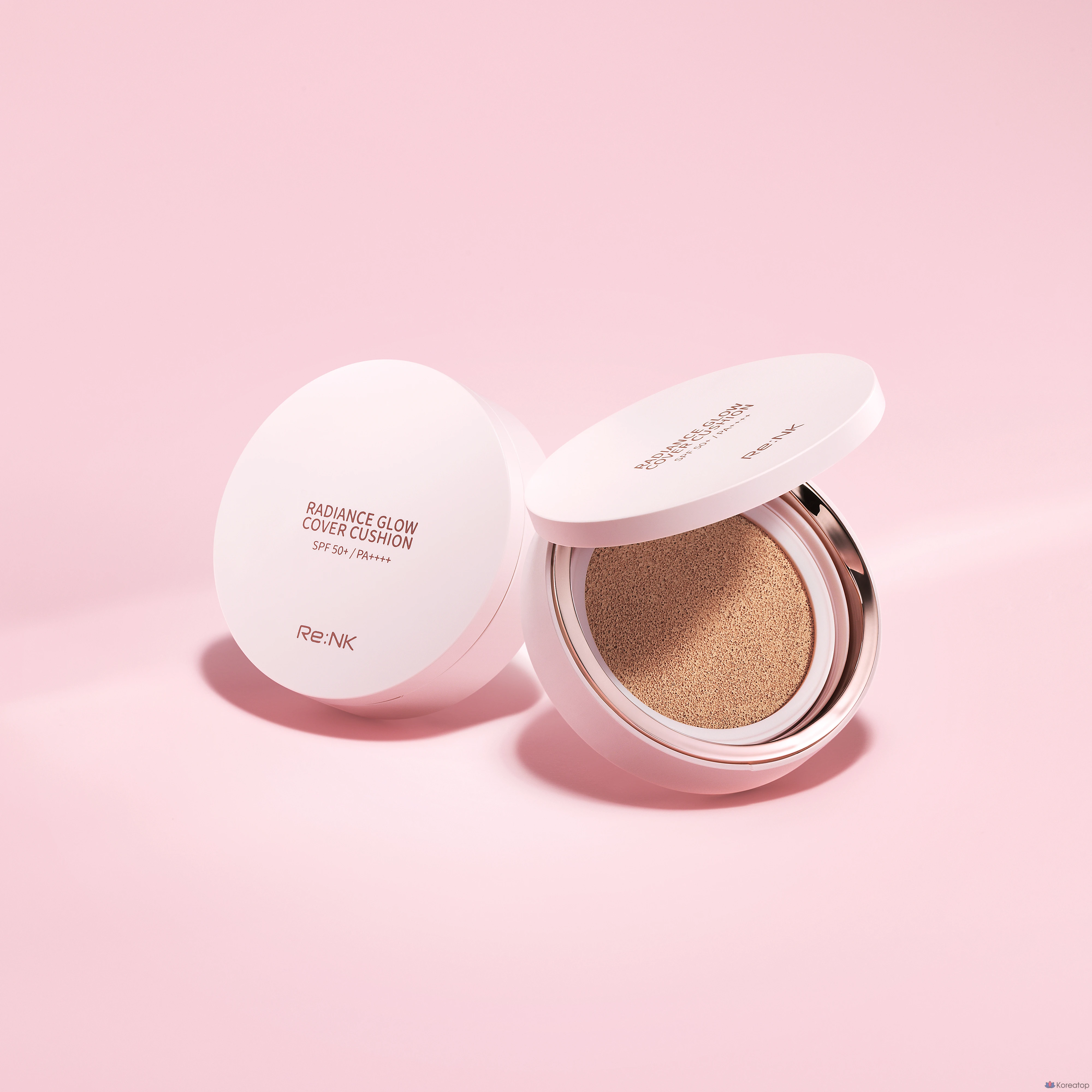 Кушон Re:Nk Pink Radiance Glow Cover Cushion, оттенок 020 Natural, 15 г, 1 шт.