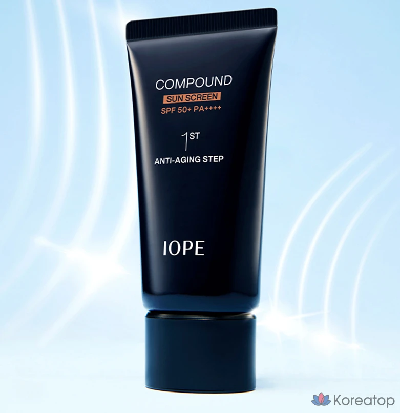 Солнцезащитный крем IOPE Men Compound Sun Screen SPF50+ PA++++, 50 мл, 1 шт.
