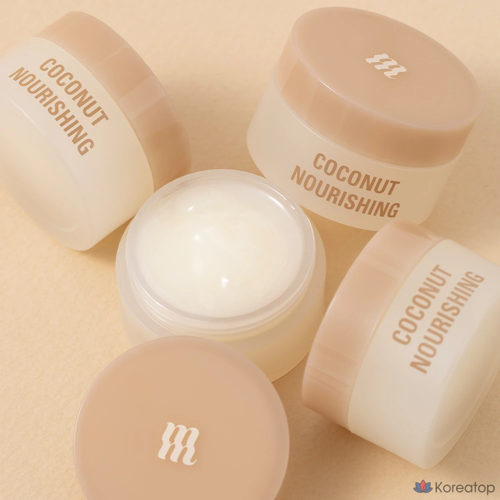 Бальзам для губ MERZY Coconut Nourishing Sleeping Lip Mask, 9 г, 5 шт., фото 5