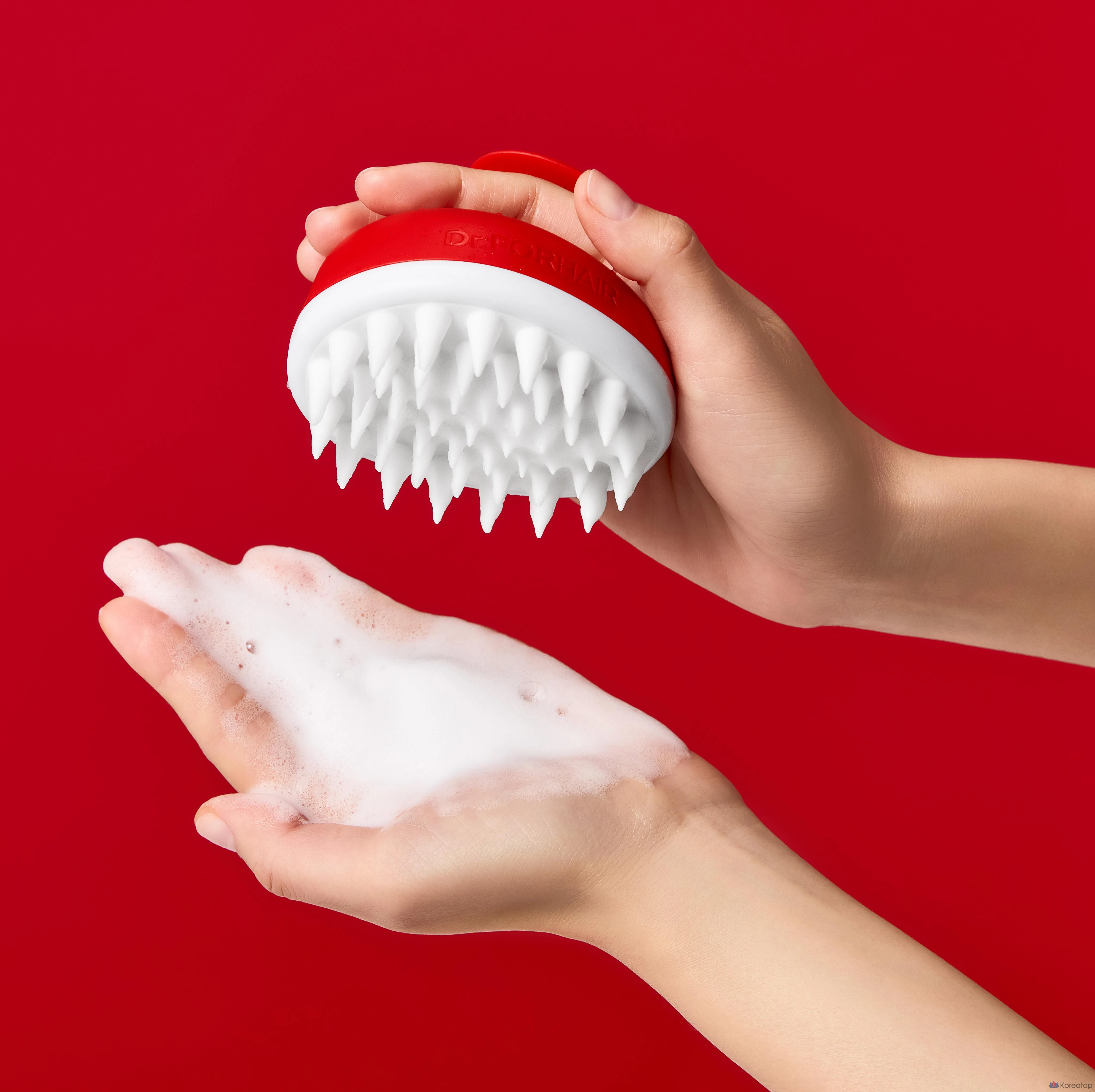 Шампунь-скраб для кожи головы Dr. Forhair Scalp Exfoliator Shampoo Brush, смешанный цвет, 1 шт.