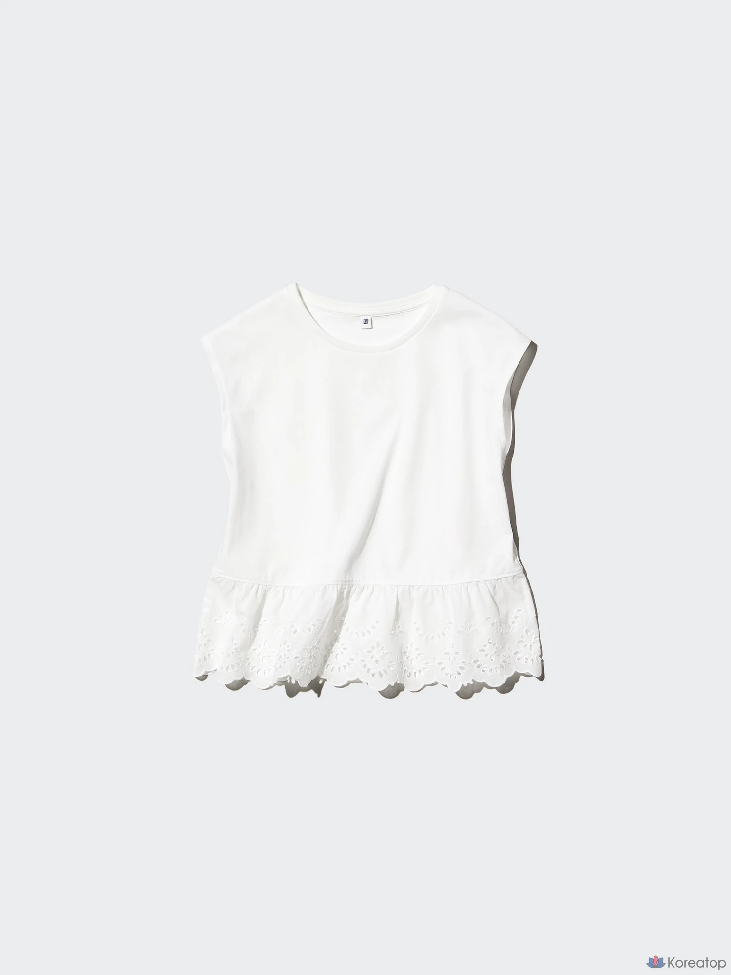 Футболка для девочек Uniqlo Embroidery Combination T