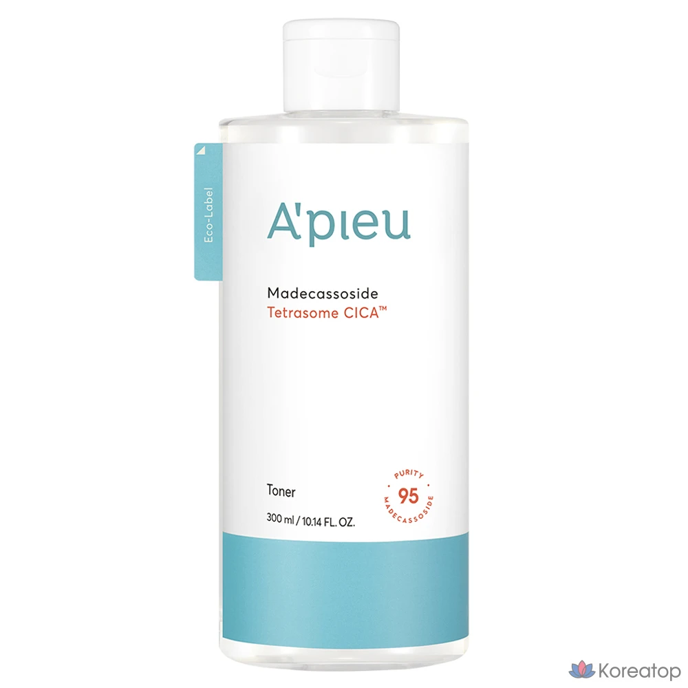 Тонер A'Pieu Madecassoside Tetra Cica Toner, 300 мл, 1 шт.