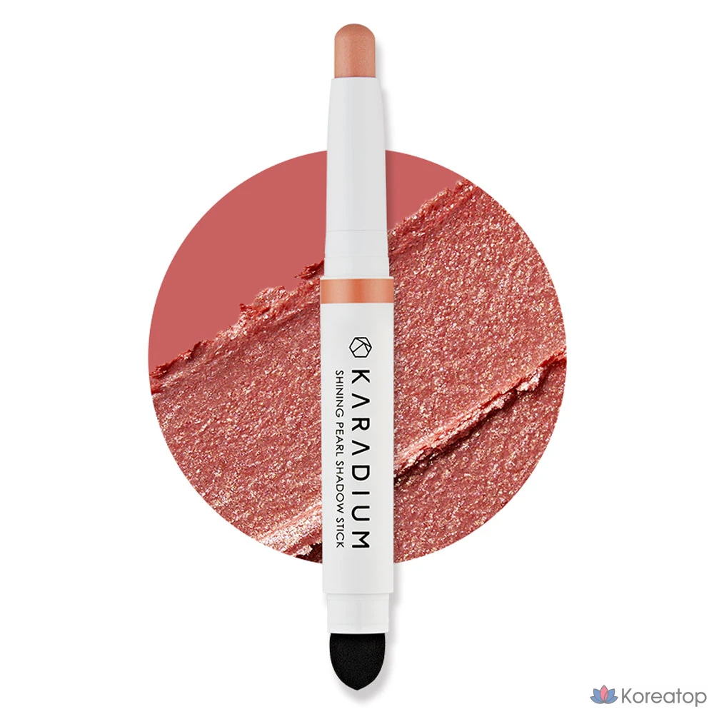 Тени для век KARADIUM Shining Pearl Shadow Stick, оттенок 14 Rosy Shimmer, 1 шт.