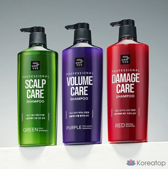 Шампунь Mise en Scene Scalp Care Green Tea Shampoo, 680 мл, 1 шт.