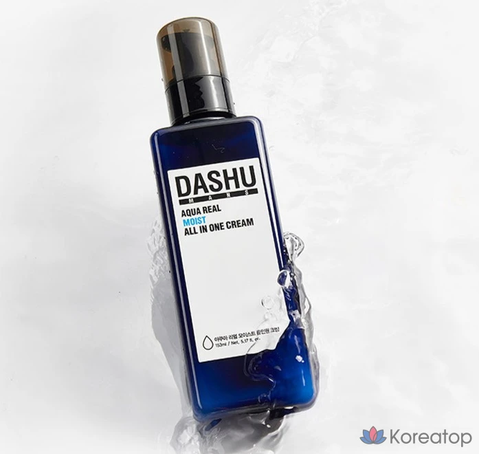 Крем для лица DASHU Men's Aqua Real Moist All-in-One Cream, 153 мл, 1 шт.