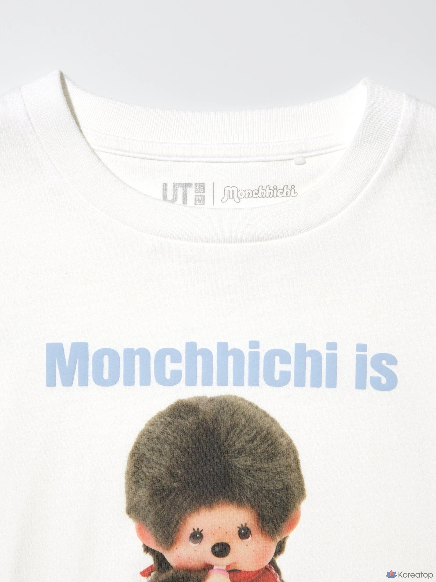Футболка для девочек Uniqlo Monchhichi UT Graphic T