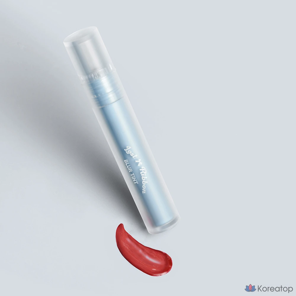 Тинт для губ DEARMAY Rosy Ribbon Blur Tint, оттенок LR03 Mute Sunset, 3.3 г, 1 шт., фото 5