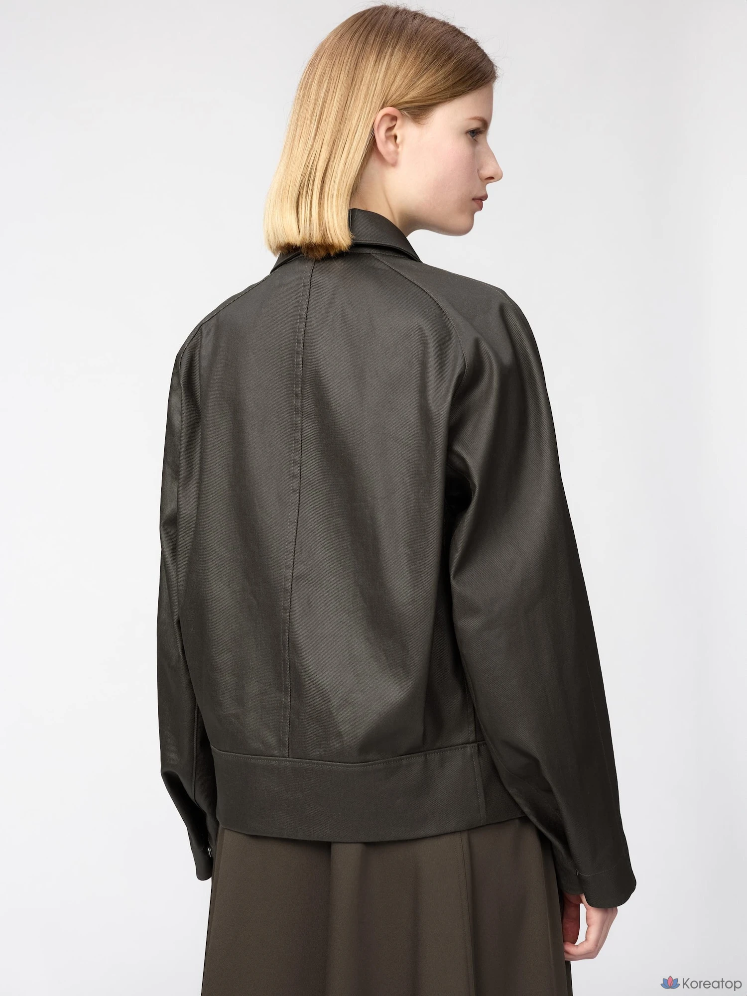 Куртка-бомбер Uniqlo Coated Blouson