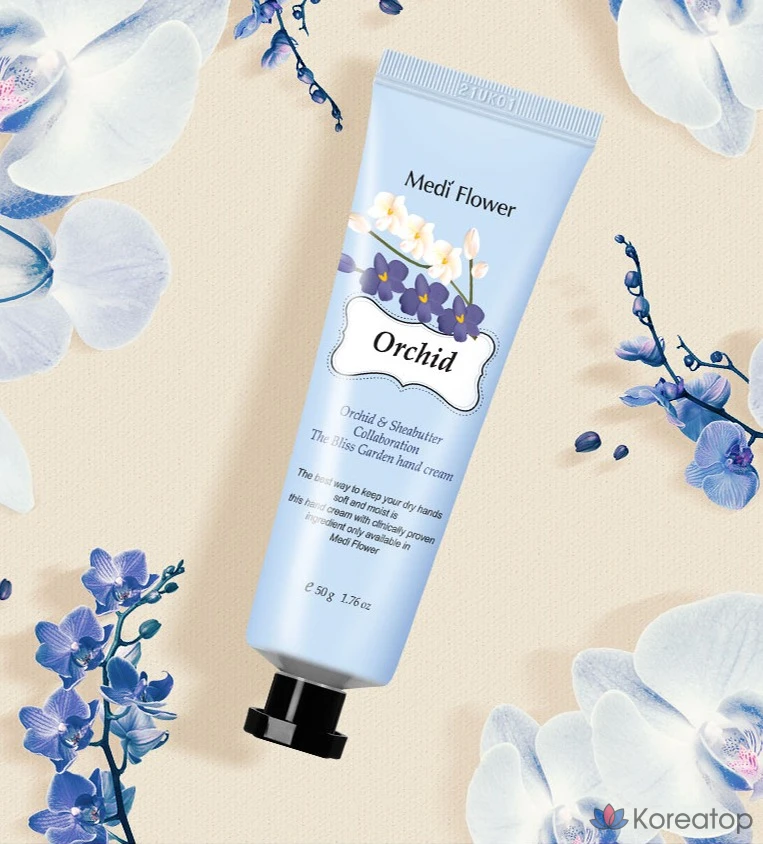 Набор для ухода MediFlower The Bliss Garden Hand Cream 5-piece Set (+ Shopping Bag), 250 г, 2 шт., фото 5
