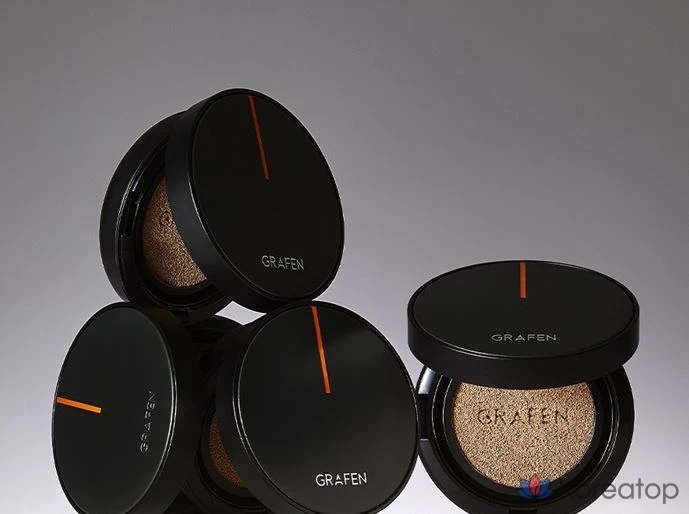 Кушон для лица GRAFEN Handsome Cover Cushion Refill, оттенок 3, 14 г, 1 шт.