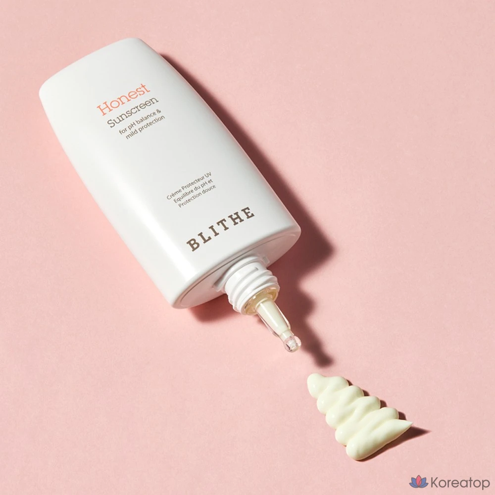 Солнцезащитный крем BLITHE Honest Sunscreen SPF50+ PA++++, 50 мл, 1 шт.