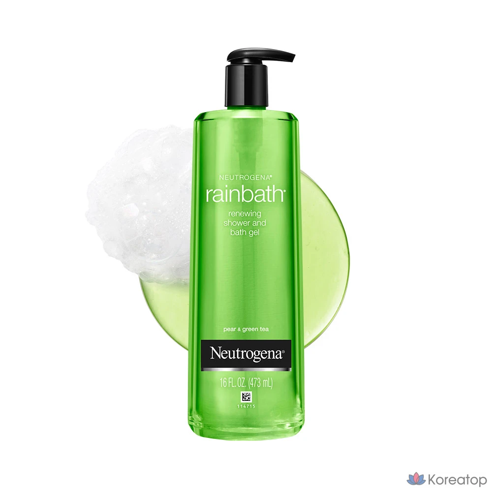 Гель для душа Neutrogena Rainbath Green Tea &amp; Pear Body Wash, 473 мл, 1 шт.