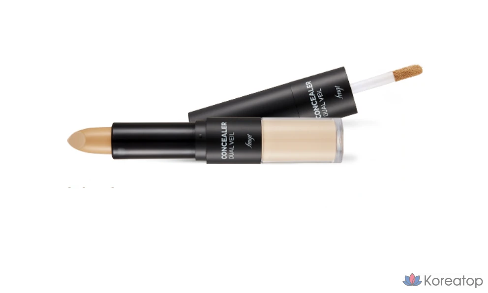 Консилер FMGT Dual Veil Concealer, оттенок V201 Apricot Beige, 1 шт.
