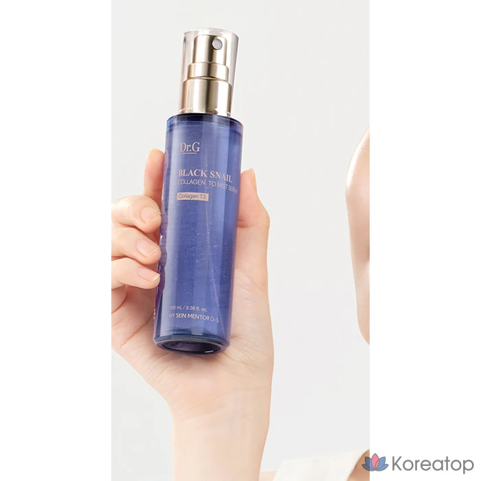 Сыворотка-мист Dr. G Black Snail Collagen Two Mist Serum, 100 мл, 1 шт.