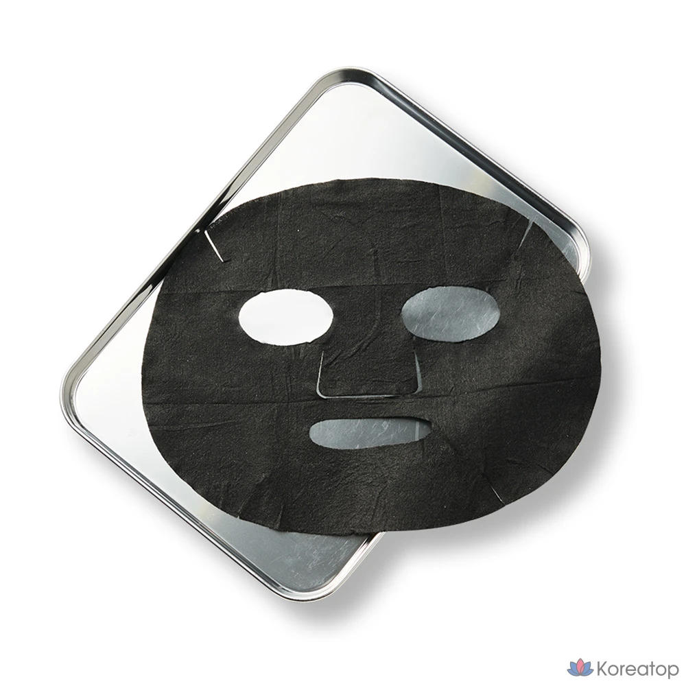 Тканевая маска для лица Jayjun Black Water Glow Hydro Mask 1 Step, 60 шт., фото 5