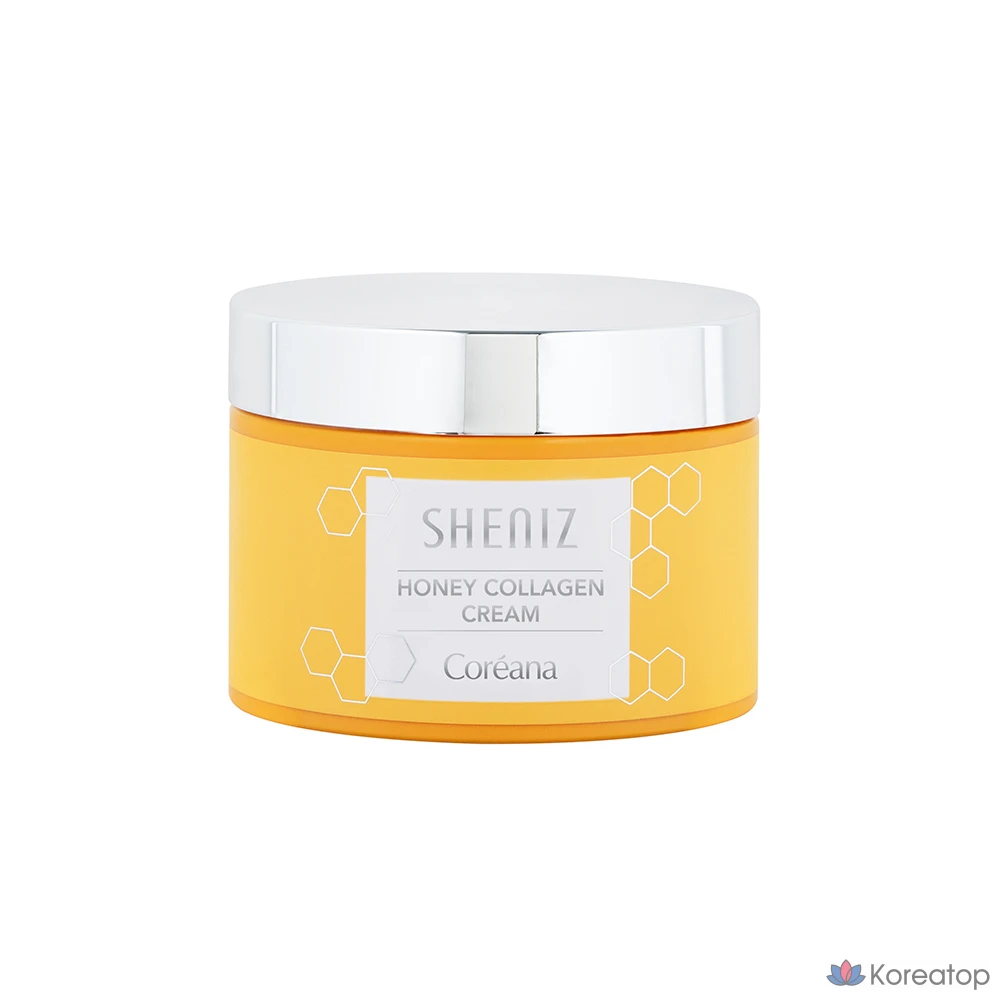 Набор для ухода Coreana Shinee Vital Skin Toner 150ml + Emulsion 150ml + Essence 55ml + Honey Collagen Nutrition Cream 100ml, 1 шт.