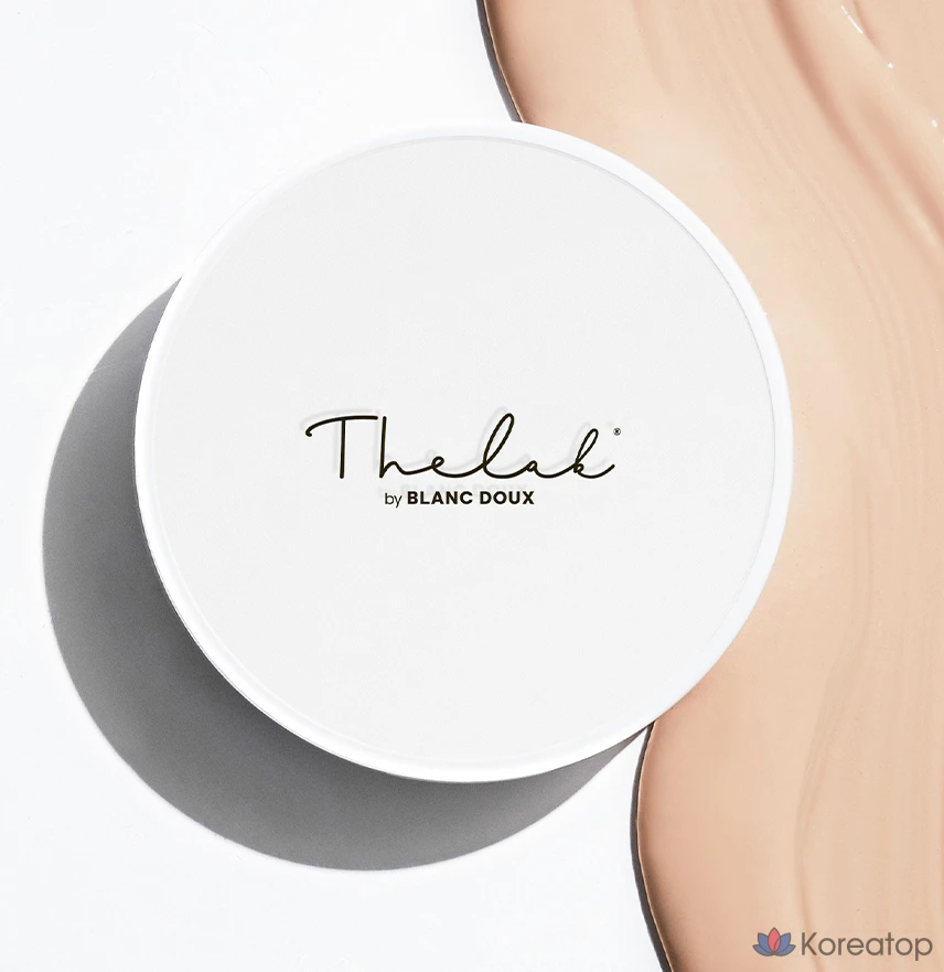 Кушон-фундация THE LAB by blanc doux Oligo Hyaluronic Acid Healthy Cream Cushion Foundation, оттенок 02 Beige, 12 г + 12 г, 1 шт.
