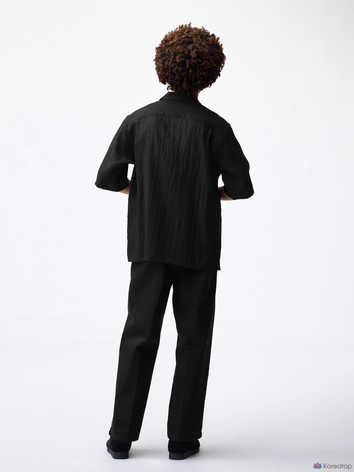 Брюки Uniqlo Twill Wide Straight Pants