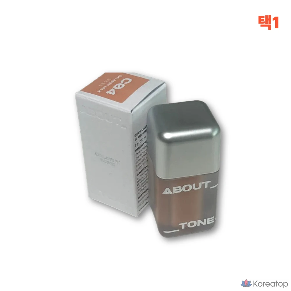 Румяна ABOUT TONE Skin Layer Fit Blusher Liquid Cream Blusher, оттенок AT W08 Dewy Plum, 1 шт.