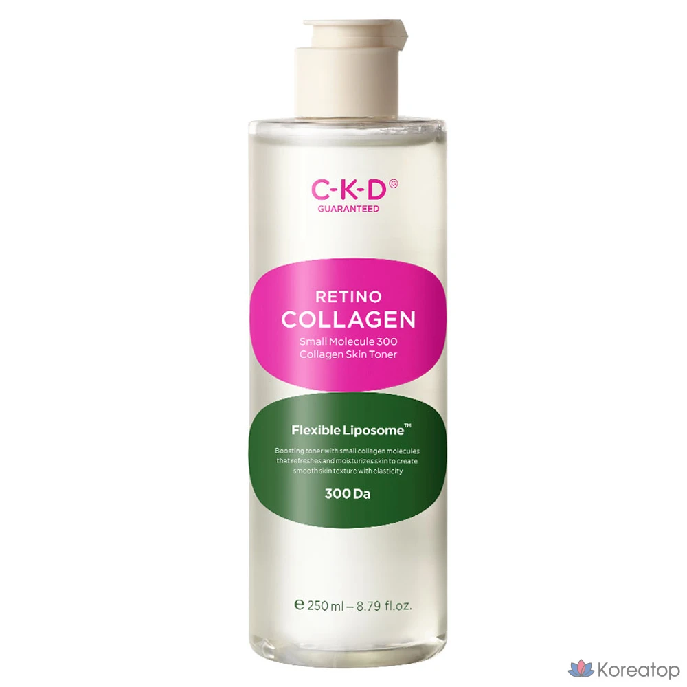 Тонер CKD Retinocollagen Low Molecular 300 Collagen Gel Toner, 250 мл, 1 шт.