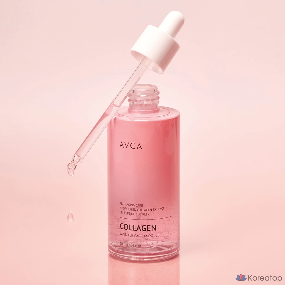 Ампульная сыворотка AVCA Wrinkle Care Collagen Ampoule, 100 мл, 1 шт.