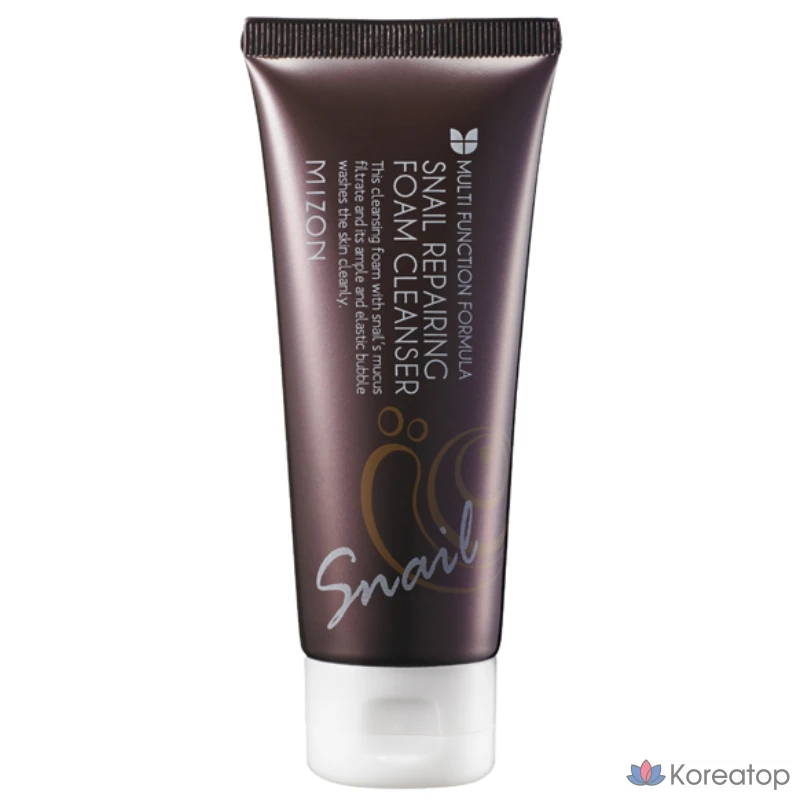 Пенка для умывания Mizon Snail Repairing Foam Cleanser, 62 г, 1 шт.