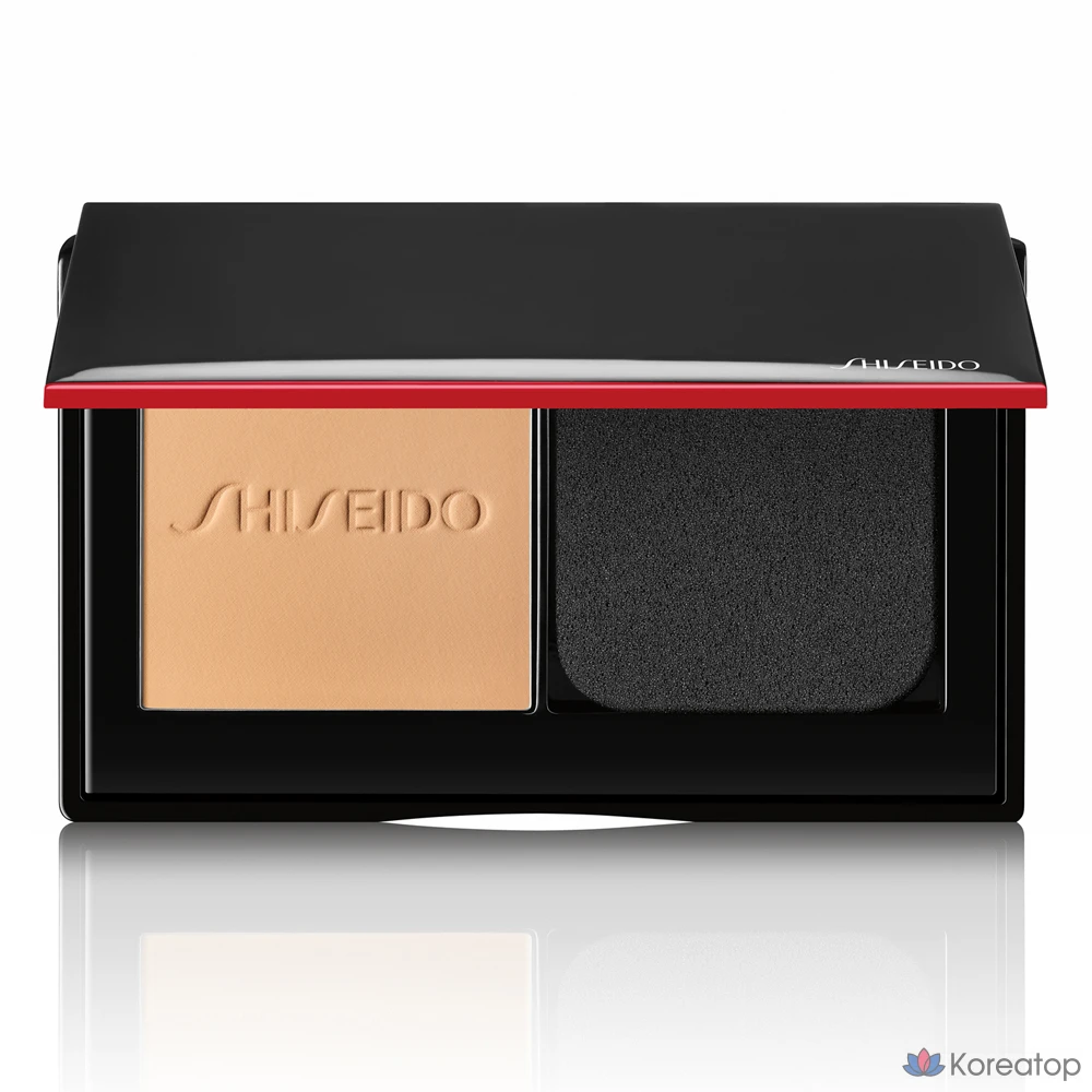 Пудра-основа Shiseido Synchro Skin Self-Refreshing Custom Finish Powder Foundation (Case + Refill), оттенок 160 Shell, 1 шт.
